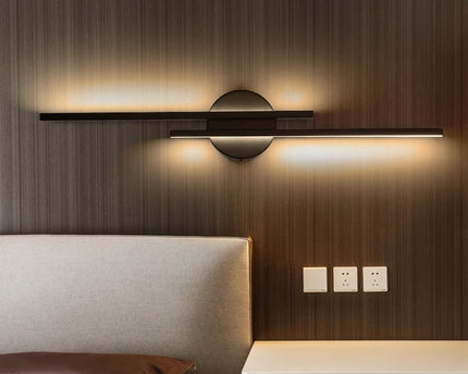 Aeris Wandleuchte Schwarz | LED, Modernes Design 0