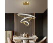 Gold / 2Ringe-20+40 CM / Tageslichtweiß