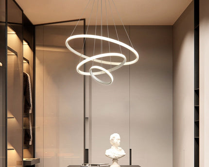 Arion Pendelleuchte |  Modernes Ring-LED-Design