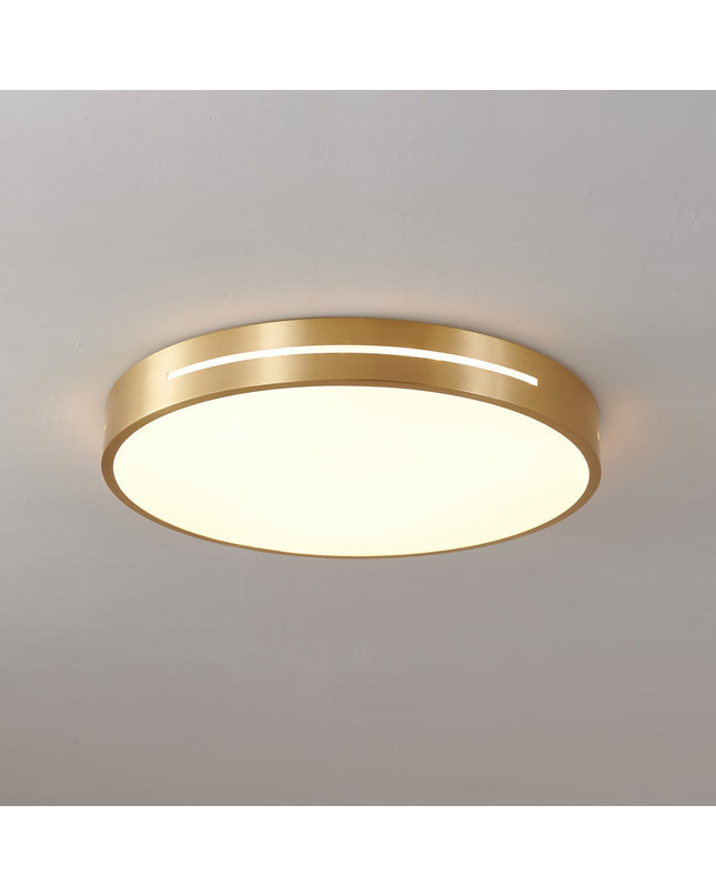 Elios Deckenlampe | Messing LED