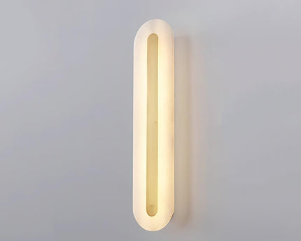 Hurn Wandleuchte | Handgeschnitzter Alabaster, Minimalistisch für Innenräume 10
