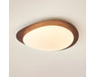 D30cm / Nussbaumholzmaserung-Wassertransferdruck / Warmlicht