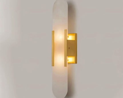 Vento Wandleuchte | Alabaster, Modern mit Metallakzenten 11