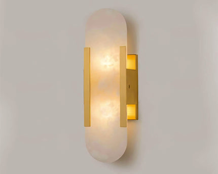 Vento Wandleuchte | Alabaster, Modern mit Metallakzenten 12