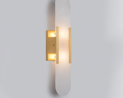 Vento Wandleuchte | Alabaster, Modern mit Metallakzenten 13