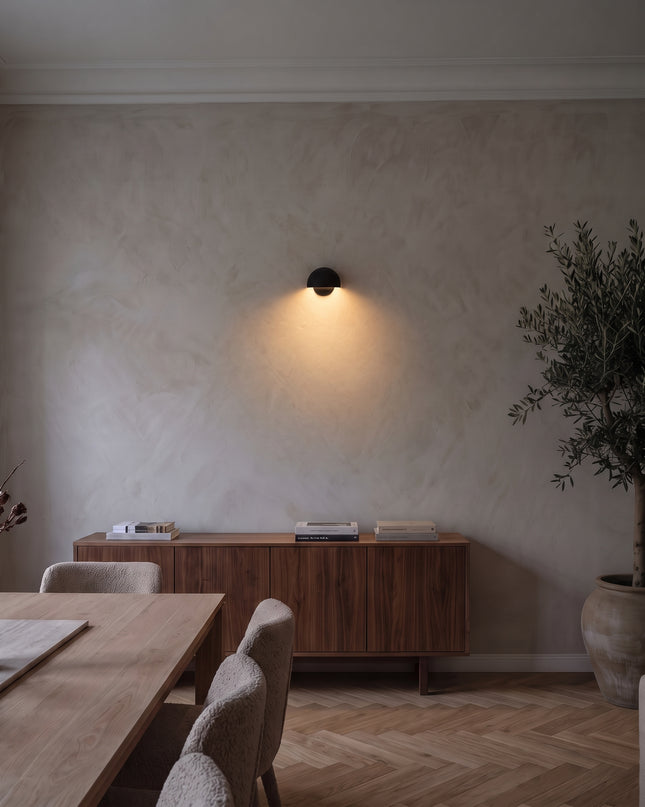 Cupola Wandleuchte | Halbkugel, 360° drehbar im Wohnzimmer (2)