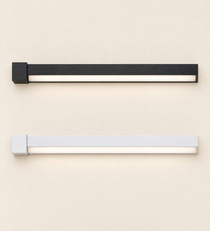 Flectra LED-Wandleuchte in Schwarz und Weiß, Produktansicht