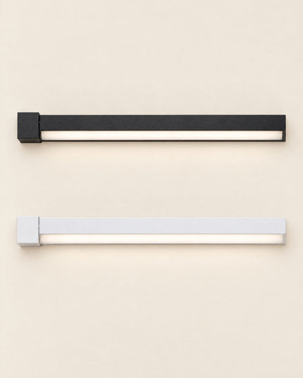 Flectra LED-Wandleuchte in Schwarz und Weiß, Produktansicht