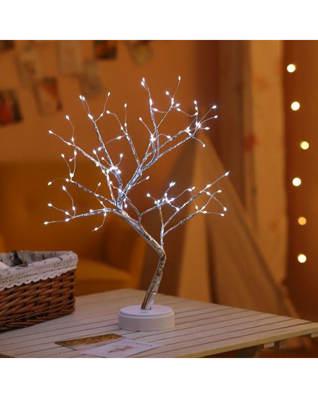 Kezaro London Lampe with 108 LED lights, modern white desk lamp with sleek design and adjustable arm.
