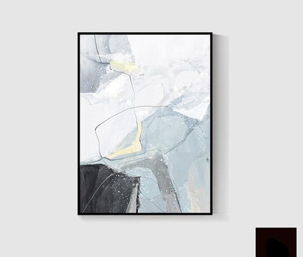 Myli Leinwand by Kezaro featuring a 40x60cm unframed canvas with a minimalist design on a white background.