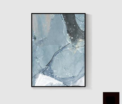 Kezaro Myli Leinwand, 40x60cm canvas print without frame, featuring abstract artwork on a white background.