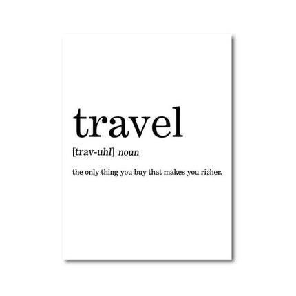 Kezaro 40x60cm travel canvas print without frame, featuring a scenic landscape for wall decoration.