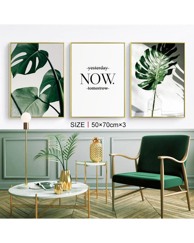 Kezaro Positive Natur Leinwand print on 50x70cm canvas without frame, featuring natural and calming artwork.