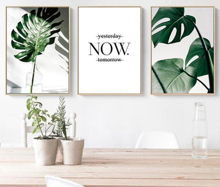 Kezaro Positive Natur Leinwand print in 50x70cm, unframed, featuring natural and positive-themed artwork on canvas.