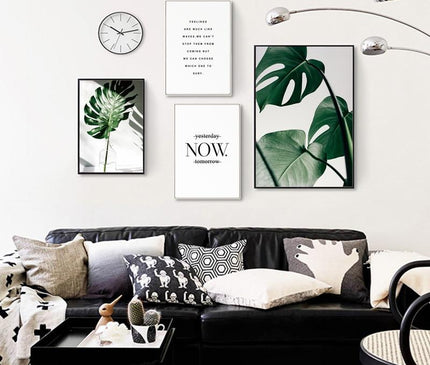 Kezaro Positive Natur Leinwand artwork in 50x70cm size without frame, featuring natural and calming design on canvas.