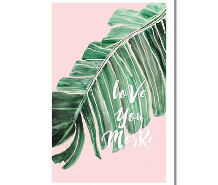 Kezaro 50x70cm green natural canvas art print without frame, showcasing vibrant green and natural textures.