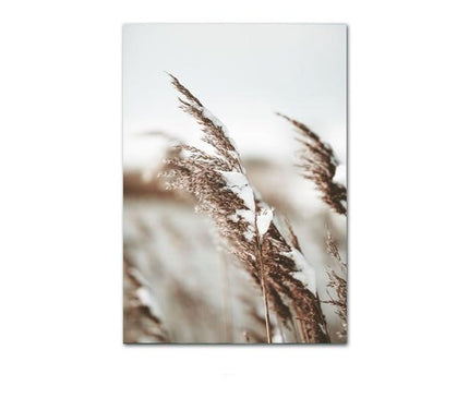 Kezaro 50x70cm soft natural linen canvas with unframed edge, suitable for art painting or framing.