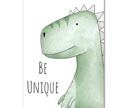 Kezaro Be Happy canvas wall art in 50x75cm size, featuring a vibrant, framed decorative print for modern home decor.