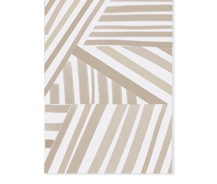 Kezaro trendy patterned canvas print in 60x90cm with modern abstract design, unframed wall art for contemporary decor