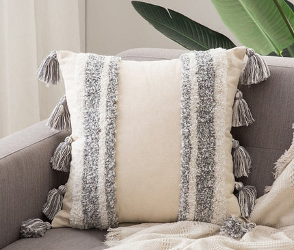 Kezaro Boho Kissenbezug with vibrant patterns, 45cm x 45cm, made of soft fabric for bohemian-style home decor.