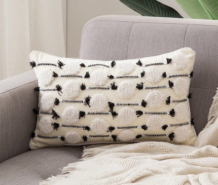 Kezaro Boho Kissenbezug in 45cm x 45cm with colorful bohemian patterns on soft fabric.