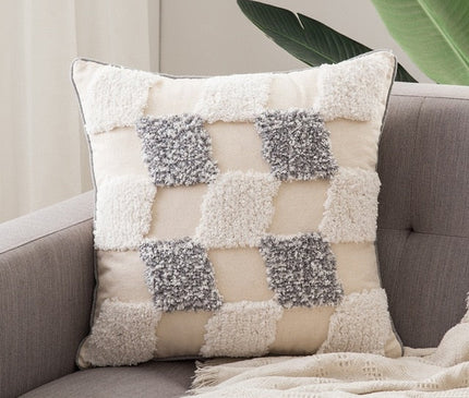 Kezaro Boho Kissenbezug in 45cm x 45cm with bohemian print and soft fabric, designed for decorative throw pillows.