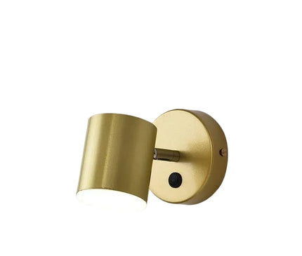Kezaro Varese Lampe in gold with three-color design, modern decorative table lamp with sleek finish and contemporary style