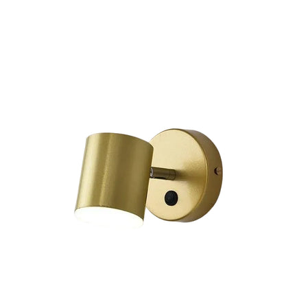 Kezaro Varese Lampe in gold with three-color design, modern decorative table lamp with sleek finish and contemporary style