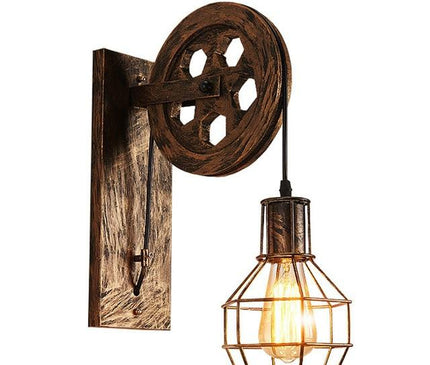 Kezaro Trento Lampe in vibrant red and rust tones, featuring a modern, sculptural design perfect for contemporary home decor.