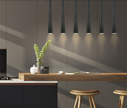 Kezaro Lille dimmbares Licht in Schwarz, 7W, Tageslichtweiß 4000K, modern LED lamp with adjustable brightness.