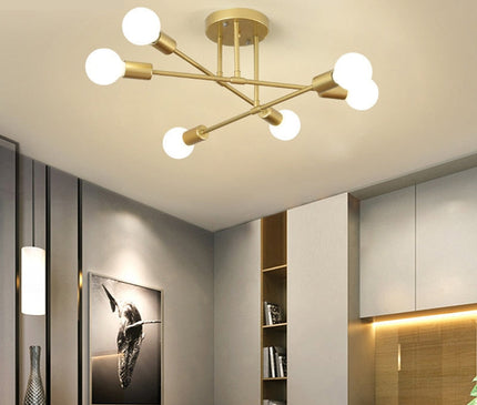 Kezaro Florenz lamp with black and gold finish, elegant table lamp with a modern design and decorative base.