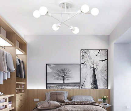 Kezaro Florenz lamp with black and gold finish, featuring a sleek modern design and elegant lighting details.
