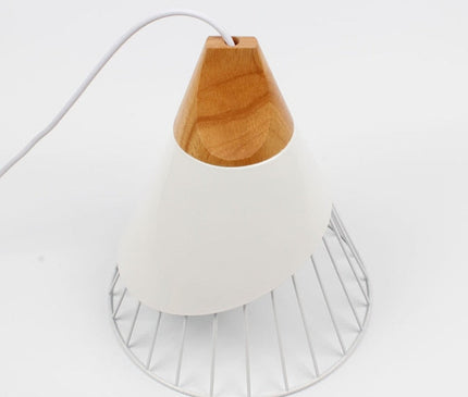 Kezaro Bordeaux hanging pendant light in black, showcasing its sleek design without the bulb, ideal for modern interior decor.