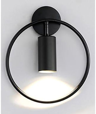 Kezaro Casoria wall light with black finish, featuring a sleek design and daylight 4000K LED illumination.
