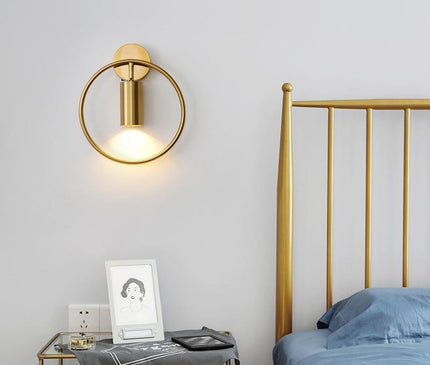 Kezaro Casoria Wandleuchte in black with daylight 4000K LED, wall-mounted light fixture with modern design.