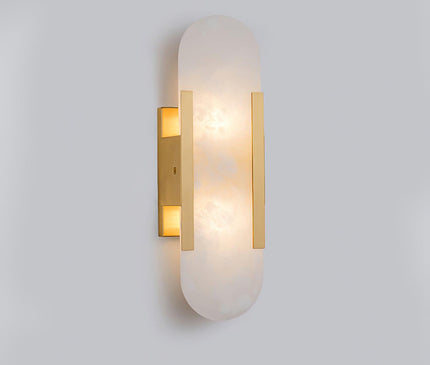 Vento Wandleuchte | Alabaster, Modern mit Metallakzenten 10