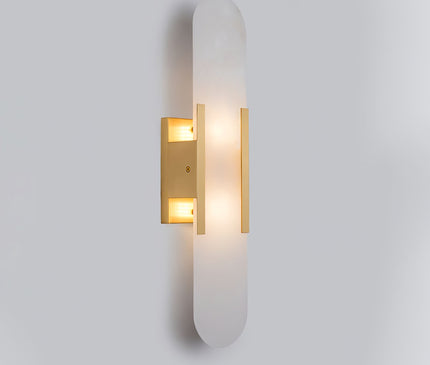 Vento Wandleuchte | Alabaster, Modern mit Metallakzenten 13