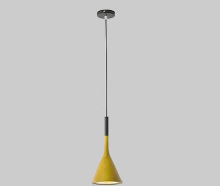 Kezaro Toulon pendant light in white with sleek modern design, hanging fixture ideal for contemporary interior lighting.