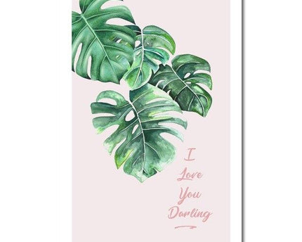 Grüne Natur Leinwand